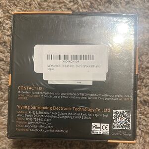 MIFMIA 9006 LED Bulb License Plate Lights